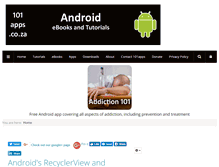Tablet Screenshot of 101apps.co.za